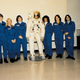 Sally Ride (right) stands among other members of NASA’s first all-women astronaut class. Image: NASA